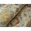 Oxford Hand-Knotted Ghazni Wool Ivory/Gray 6'x9' Area Rug