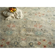 Oxford Hand-Knotted Ghazni Wool Gray 10'x14' Area Rug