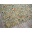 Oxford Hand-Knotted Ghazni Wool Light Blue 14'x18' Area Rug
