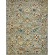 Oxford Hand-Knotted Ghazni Wool Light Blue 14'x18' Area Rug
