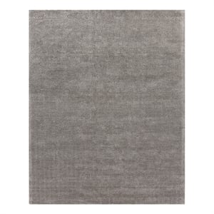 Pavo Handloomed Tencel Silver 10'x14' Area Rug