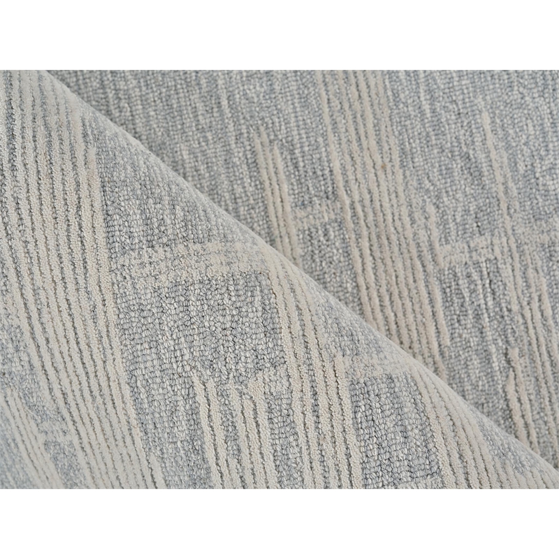 Park City Hand-Tufted New Zealand Wool Light Gray/Ivory 14'x18' Area Rug