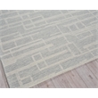 Park City Hand-Tufted New Zealand Wool Light Gray/Ivory 6'x9' Area Rug