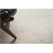 Palazzo Handloomed Wool/Bamboo Silk Dark Gray/Gray 2'x3' Area Rug