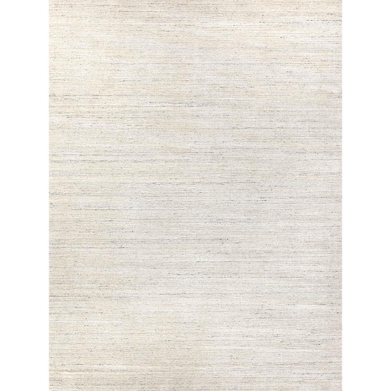 Palazzo Handloomed Wool/Bamboo Silk Dark Gray/Gray 2'x3' Area Rug