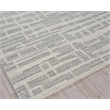 Park City Hand-Tufted New Zealand Wool Gray/Ivory 6'x9' Area Rug