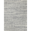 Park City Hand-Tufted New Zealand Wool Gray/Ivory 6'x9' Area Rug