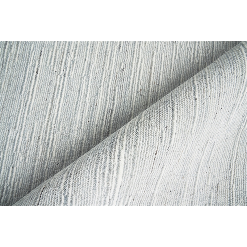 Palazzo Handloomed Wool/Bamboo Silk Aqua 12'x15' Area Rug
