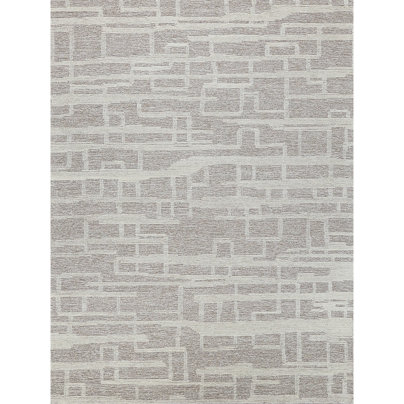 Park City Hand-Tufted New Zealand Wool Beige/Ivory 5'x8' Area Rug