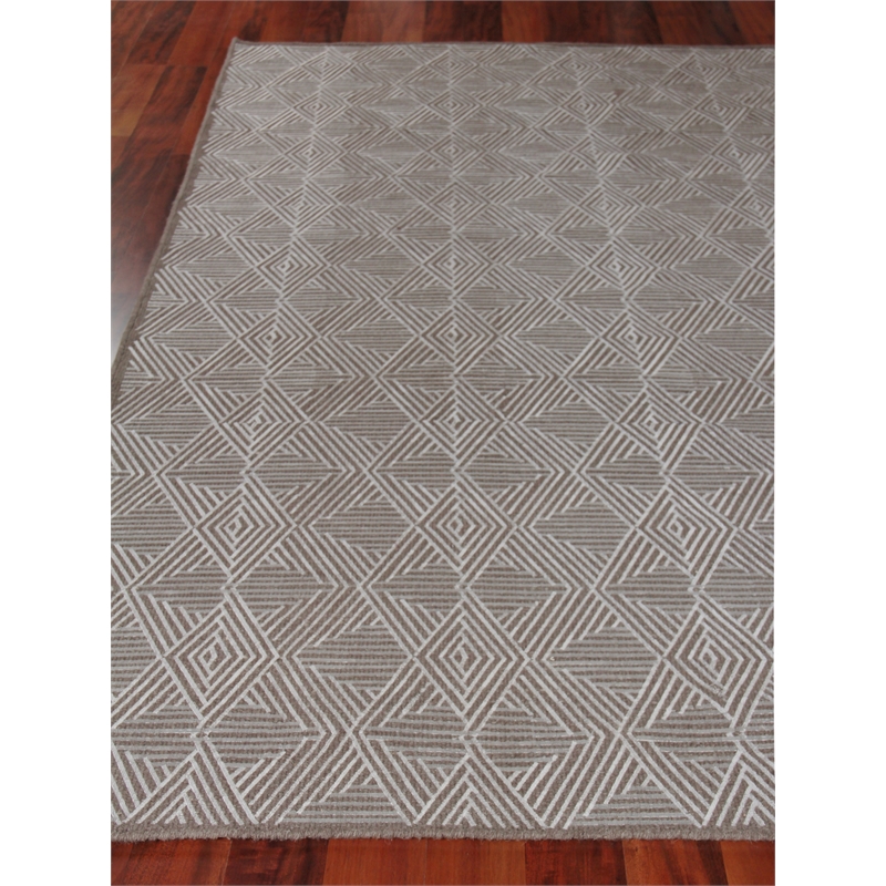 Pavilion Flatweave Wool/Polyester Gray 12'x15' Area Rug