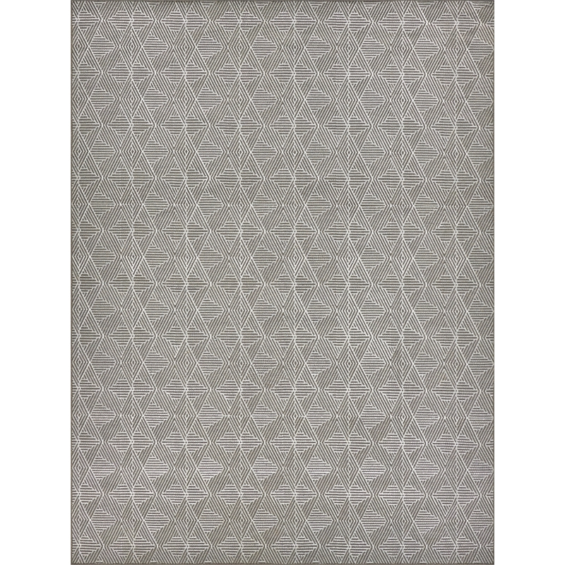 Pavilion Flatweave Wool/Polyester Gray 12'x15' Area Rug