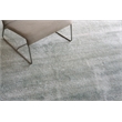 Plush Hand-Knotted Bamboo Silk/Mohair Gray 9'x12' Area Rug