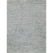 Plush Hand-Knotted Bamboo Silk/Mohair Gray 9'x12' Area Rug