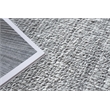 Plush Hand-Knotted Bamboo Silk/Wool Dark Silver 9'x12' Area Rug