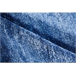 Plush Hand-Knotted Bamboo Silk/Wool Navy 12'x15' Area Rug