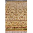 Polonaise Hand-Knotted New Zealand Wool Cream 4'x12' Area Rug