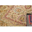 Polonaise Hand-Knotted New Zealand Wool Cream 4'x12' Area Rug