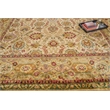 Polonaise Hand-Knotted New Zealand Wool Cream 4'x12' Area Rug