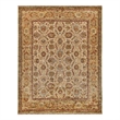 Polonaise Hand-Knotted New Zealand Wool Cream 4'x12' Area Rug