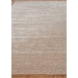 Plush Hand-Knotted Bamboo Silk/Mohair Light Beige 2'x3' Area Rug