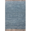 Plush Hand-Knotted Bamboo Silk/Mohair Gray 2'x3' Area Rug