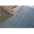 Plush Hand-Knotted Bamboo Silk/Mohair Gray 2'x3' Area Rug