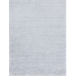 Plush Hand-Knotted Bamboo Silk/Mohair Chrome 10'x14' Area Rug