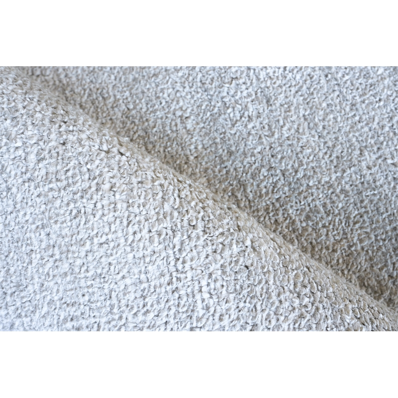 Plush Hand-Knotted Bamboo Silk/Mohair Chrome 2'x3' Area Rug
