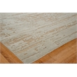 Platinum Hand-Knotted Wool/Nettle Silver/Beige 12'x15' Area Rug