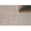 Plush Hand-Knotted Bamboo Silk/Mohair Light Beige 9'x12' Area Rug