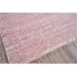 Plush Hand-Knotted Bamboo Silk/Mohair Pink 2'x3' Area Rug
