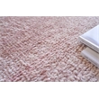 Plush Hand-Knotted Bamboo Silk/Mohair Pink 2'x3' Area Rug
