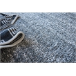 Plush Hand-Knotted Bamboo Silk/Wool Charcoal 10'x14' Area Rug
