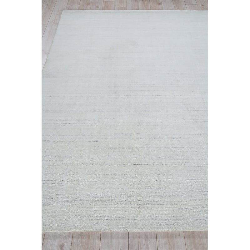 Poliforma Handloomed Polyester Ivory 12'x15' Area Rug