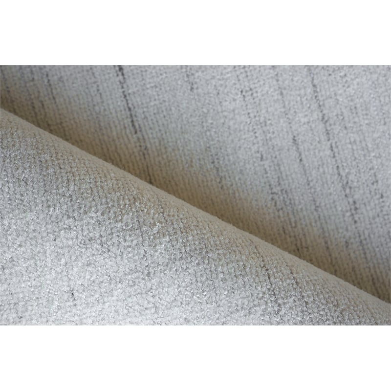 Poliforma Handloomed Polyester Ivory 12'x15' Area Rug