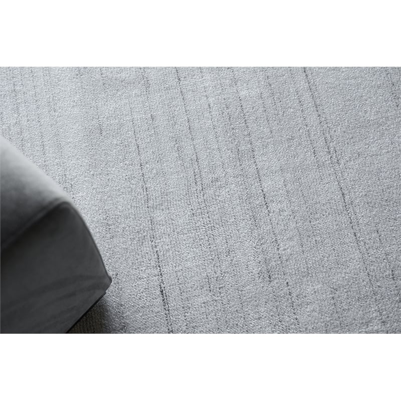 Poliforma Handloomed Polyester Ivory 12'x15' Area Rug