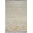 Plush Hand-Knotted Bamboo Silk/Mohair Gold 9'x12' Area Rug