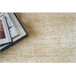 Plush Hand-Knotted Bamboo Silk/Mohair Gold 9'x12' Area Rug