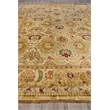 Polonaise Hand-Knotted New Zealand Wool Ivory/Gold 14'x18' Area Rug