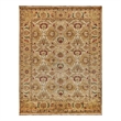 Polonaise Hand-Knotted New Zealand Wool Ivory/Gold 14'x18' Area Rug