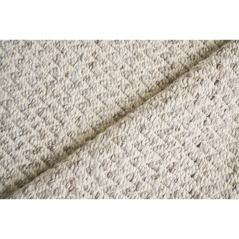 Rialto Flatweave Polyester/Cotton Gray 10'x14' Area Rug