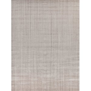 Robin Handloomed Bamboo Silk/Wool Light Beige 8'x10' Area Rug