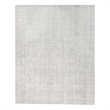 Robin Embossed Handloomed Bamboo Silk/Wool White 12'x15' Area Rug