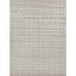 Robin Stripe Handloomed Bamboo Silk/Wool Light Khaki 8'x10' Area Rug