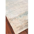 Reflections Handloomed Bamboo Silk Light Beige/Blue 8'x10' Area Rug
