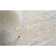 Reflections Handloomed Bamboo Silk Light Beige/Blue 8'x10' Area Rug
