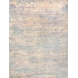 Reflections Handloomed Bamboo Silk Light Beige/Blue 8'x10' Area Rug