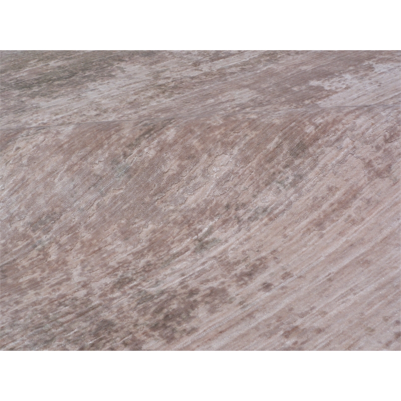 Reflections Handloomed Bamboo Silk Beige 8'x10' Area Rug