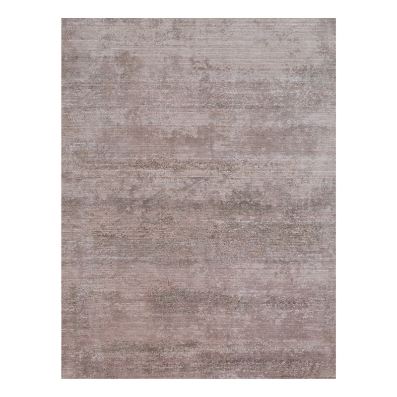 Reflections Handloomed Bamboo Silk Beige 8'x10' Area Rug