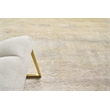 Reflections Handloomed Bamboo Silk Ivory/Soft Green 9'x12' Area Rug